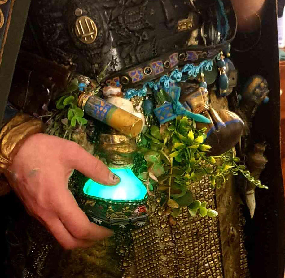 Details Kostüm Prop Design (mit LEDs)